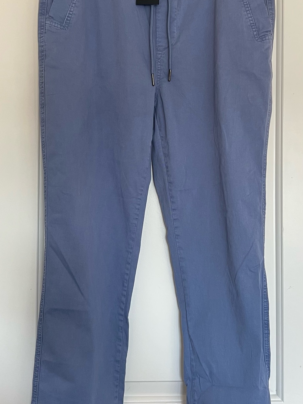 NWT JOE’S Jeans Men’s Pull-On Pants Stone Blue Size Large Drawstring